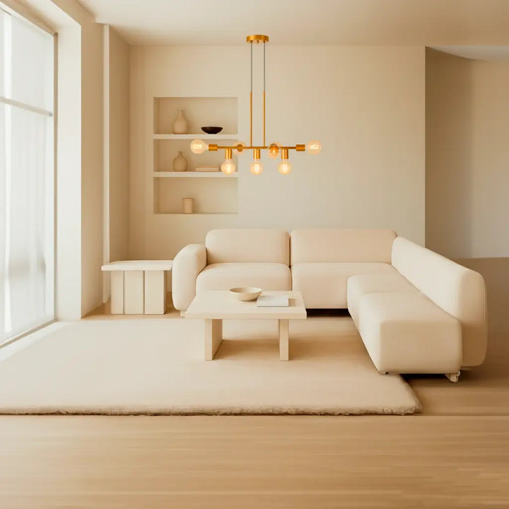 luminaria-de-teto-rubis-dourada-estilo-industrial-iluminando-sala-de-estar-com-decoracao-leve-em-um-ambiente-de-paz